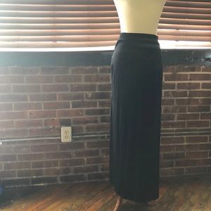 Maxi Skirt with Thigh High Slit